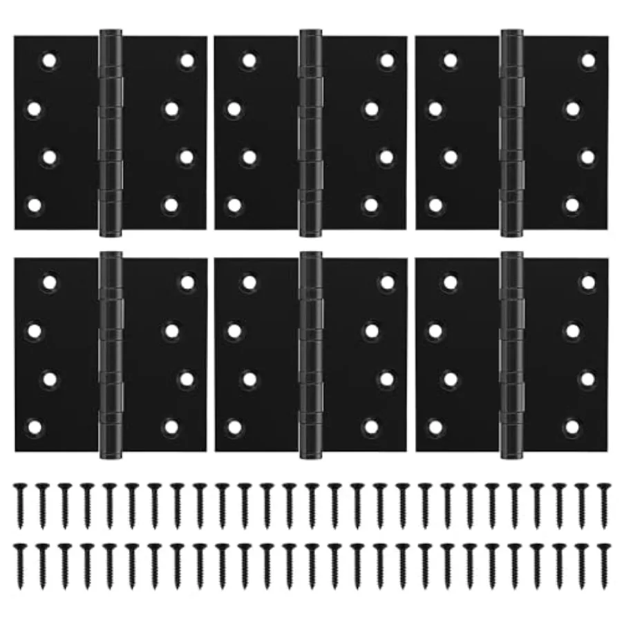 Ball Bearing Door Hinges, 4 x 4 Inch Exterior Square Door Hinges, Square Corner Heavy Duty Hinges, Commercial Grade Stainless S
Ball Bearing Door Hinges, 4 x 4 Inch Exterior Square Door Hinges, Square Corner Heavy Duty Hinges, Commercial Grade Stainless S