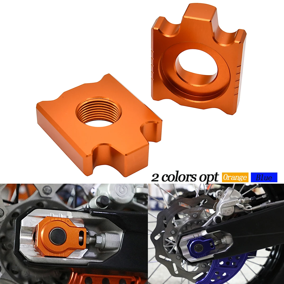 CNC 20mm Rear Axle Block Chain Adjuster For KTM EXC 300 EXC-F 350 450 500 XCW XCWF For Husqvarna TE 300 FE 450 GasGas EC 300
CNC 20mm Rear Axle Block Chain Adjuster For KTM EXC 300 EXC-F 350 450 500 XCW XCWF For Husqvarna TE 300 FE 450 GasGas EC 300
