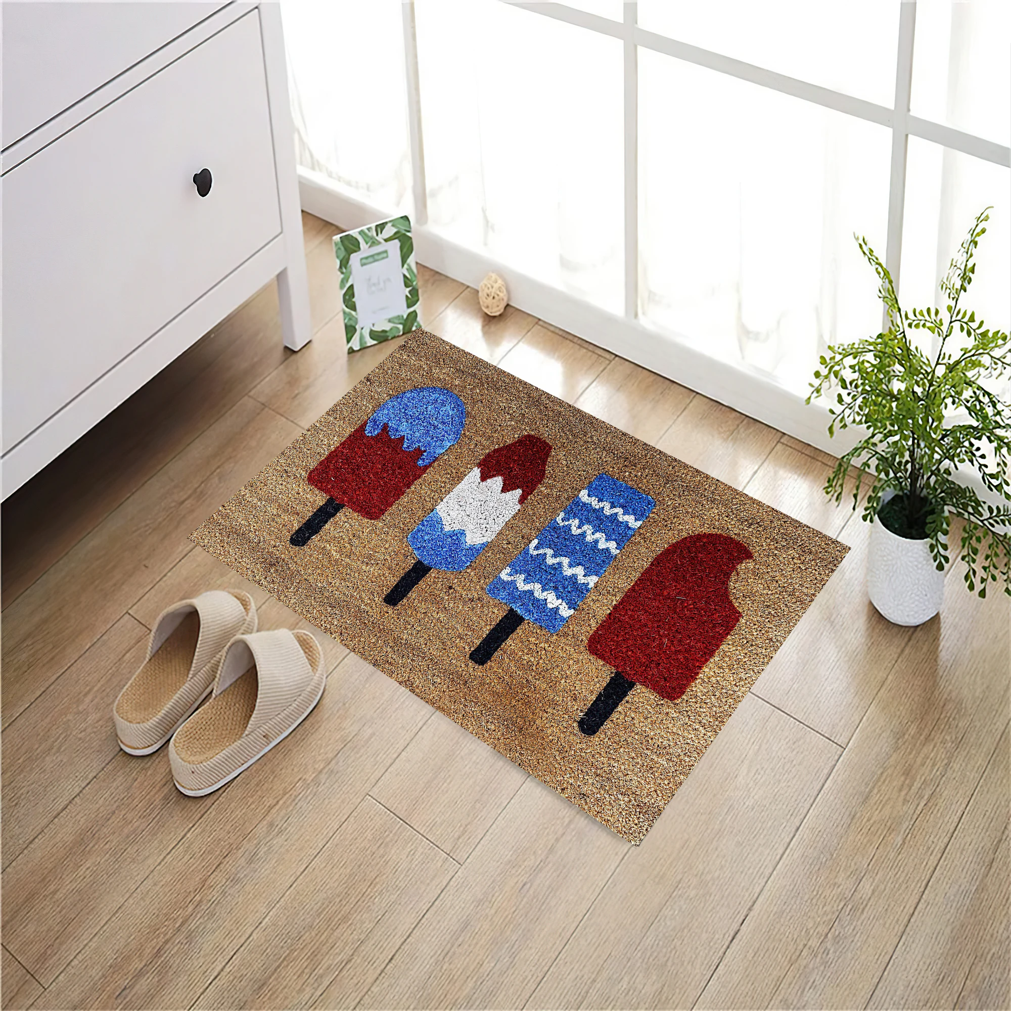 Colored Icecream Doormat Rubber Bathroom Kitchen Mat Garden Garage Door Floor Mat Non-Slip Carpet Entrance Rug
Colored Icecream Doormat Rubber Bathroom Kitchen Mat Garden Garage Door Floor Mat Non-Slip Carpet Entrance Rug
