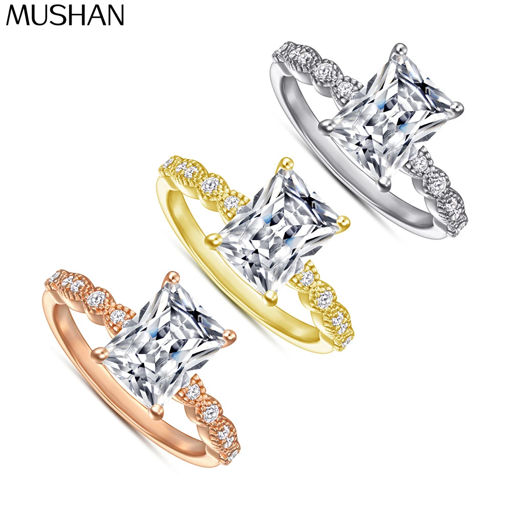 MuShan Jewelry 925 Sterling Silver Rings Bands Engagement Ring 5A Cubic Zirconia Rings Bands Anniversary Rings Bands Women Gift
MuShan Jewelry 925 Sterling Silver Rings Bands Engagement Ring 5A Cubic Zirconia Rings Bands Anniversary Rings Bands Women Gift
