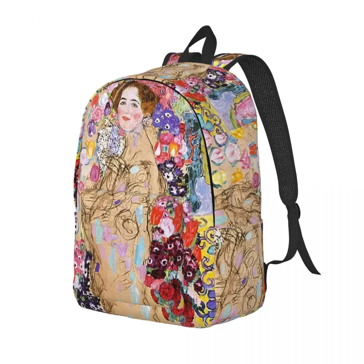 Gustav Klimt Portrait Of Maria Munk Backpack Daypack Large Capacity Kids BookBag School Bag Shoulder Bags for Men Women
Gustav Klimt Portrait Of Maria Munk Backpack Daypack Large Capacity Kids BookBag School Bag Shoulder Bags for Men Women