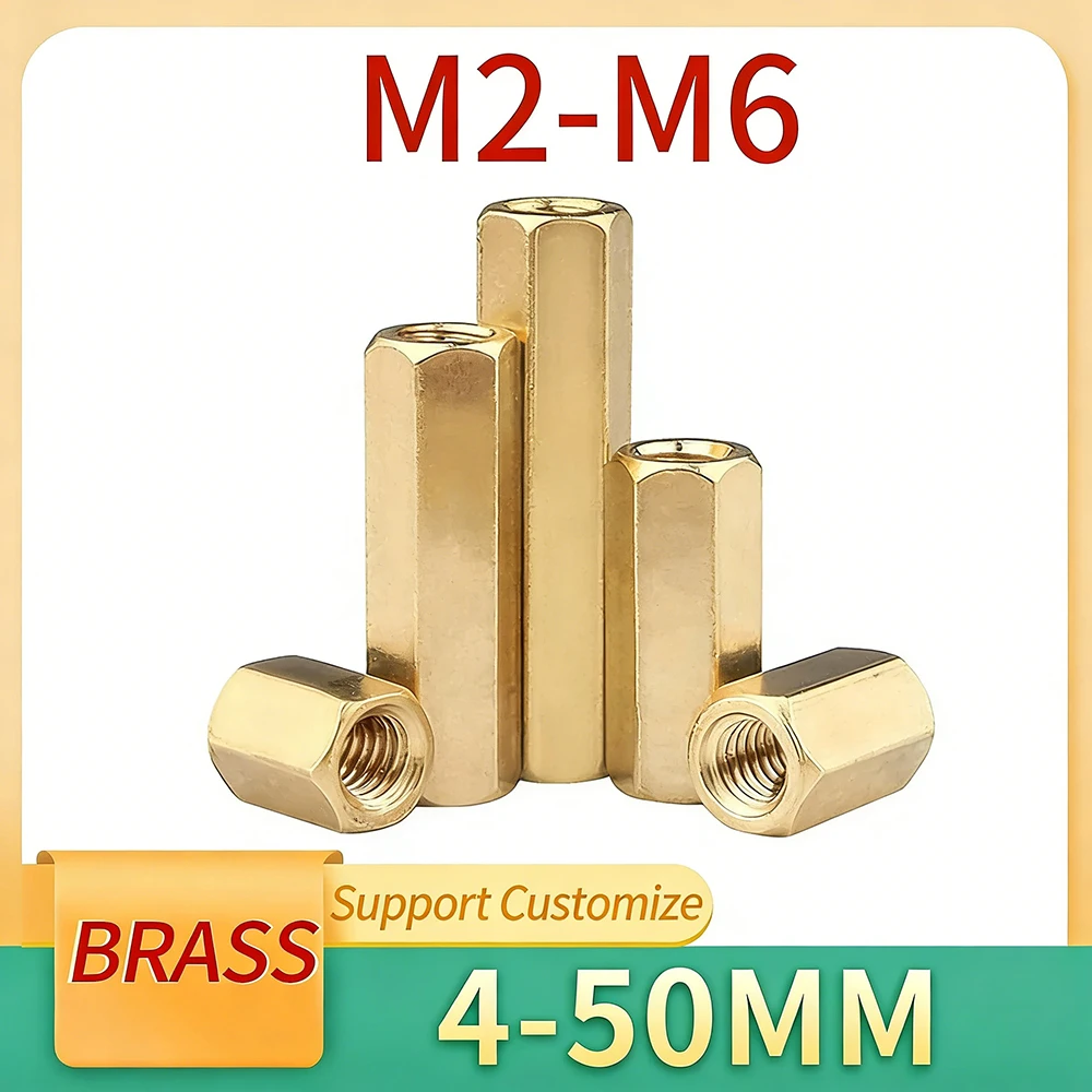 M2 - M6 Double Pass Hex Brass Female Standoff Pillar Stud Mount Spacer Hexagon PCB Motherboard Nut Hollow Support Customize
M2 - M6 Double Pass Hex Brass Female Standoff Pillar Stud Mount Spacer Hexagon PCB Motherboard Nut Hollow Support Customize
