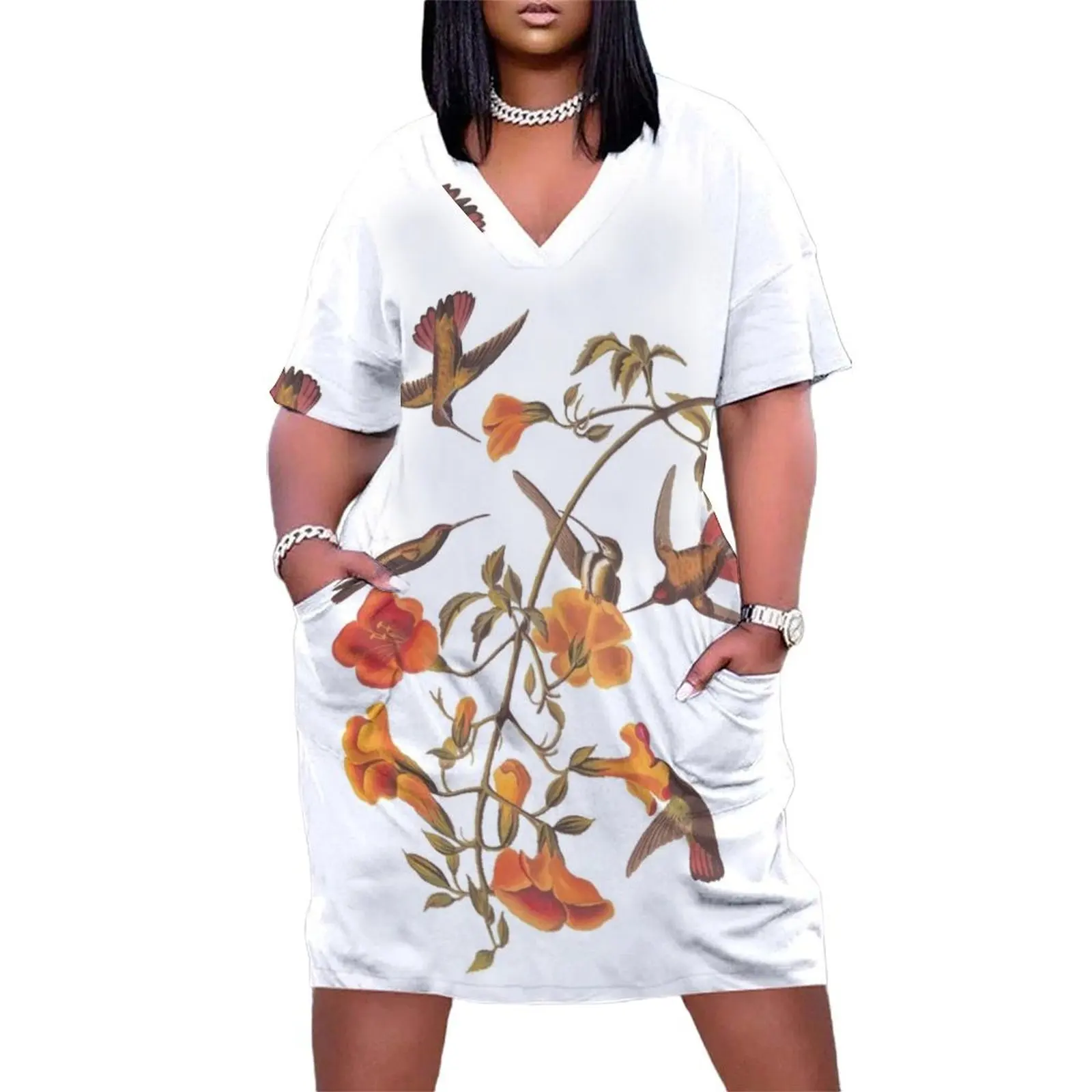 Audubon's Mangrove Hummingbird Loose Pocket Dress summer dresses for women 2025 Prom gown
Audubon's Mangrove Hummingbird Loose Pocket Dress summer dresses for women 2025 Prom gown