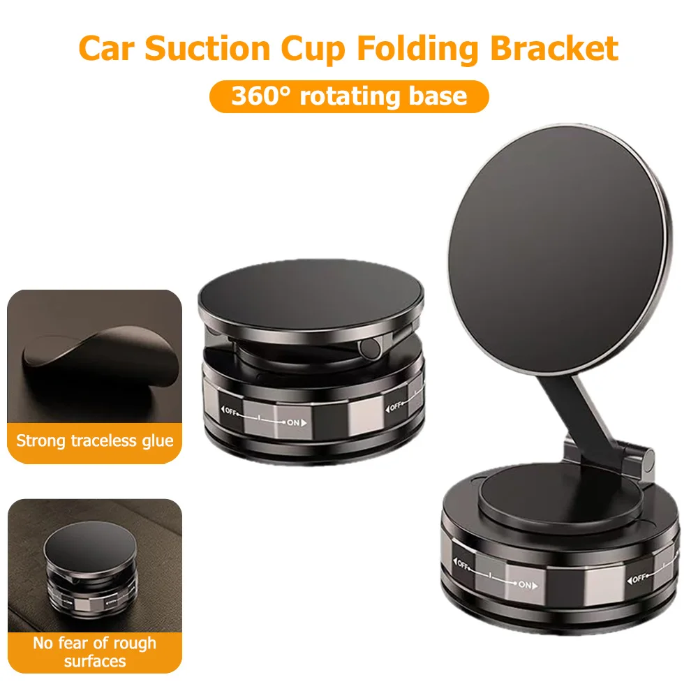 360 Degree Vacuum Magnetic Car Phone Holder Universal Suction Cup Phone Bracket GPS Stand in Car for iPhone Samsung Xiaomi OPPO
360 Degree Vacuum Magnetic Car Phone Holder Universal Suction Cup Phone Bracket GPS Stand in Car for iPhone Samsung Xiaomi OPPO