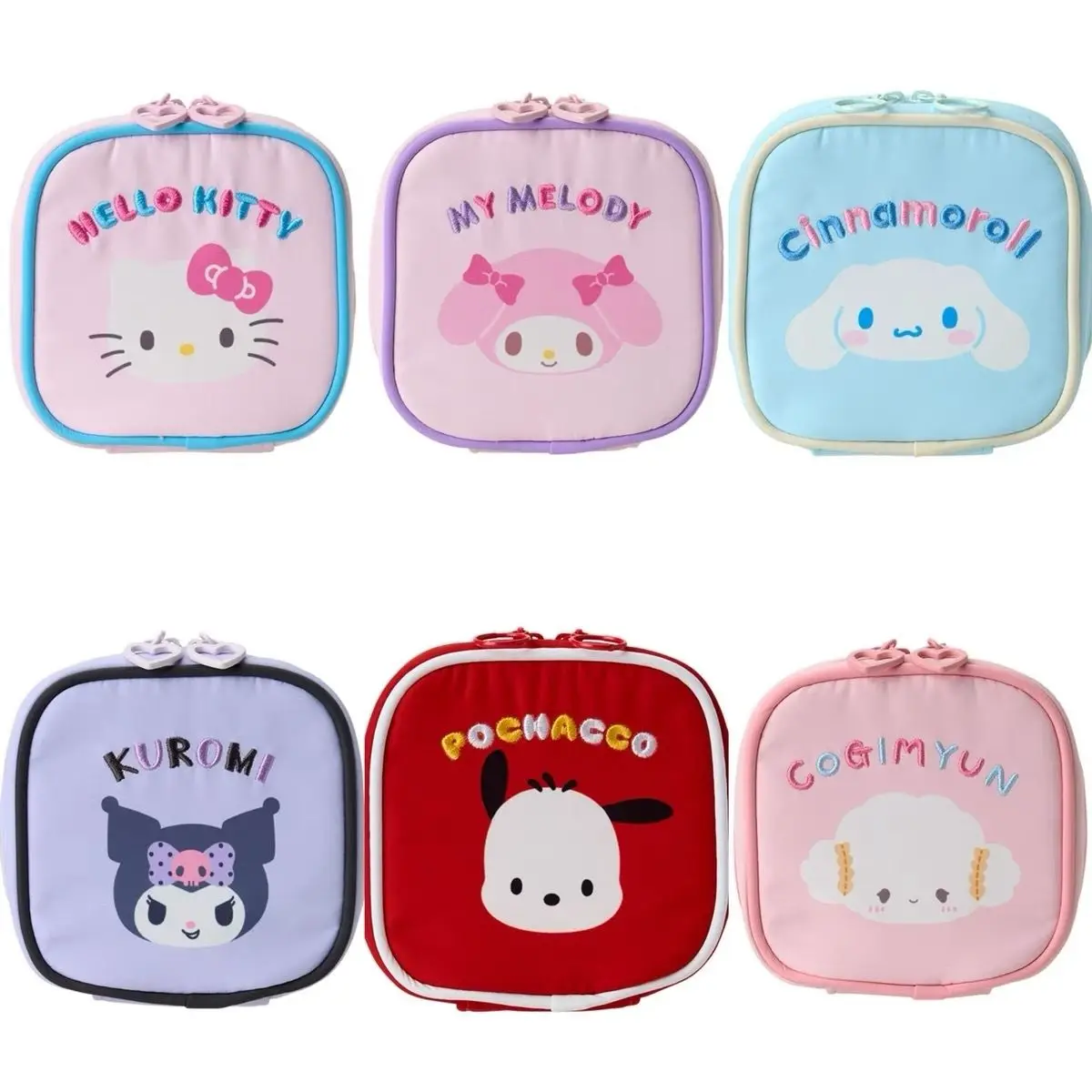 Cute Sanrio Cartoon Makeup Bag Kuromi My Melody Portable Cosmetic Pouch Lightweight Storage Organizer Mini for Travel Girls Gift
Cute Sanrio Cartoon Makeup Bag Kuromi My Melody Portable Cosmetic Pouch Lightweight Storage Organizer Mini for Travel Girls Gift