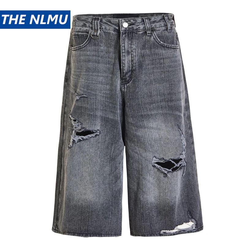 Vintage Baggy Jeans Shorts Summer Men's Loose Straight Denim Shorts Streetwear Hip Hop Shorts Y2K
Vintage Baggy Jeans Shorts Summer Men's Loose Straight Denim Shorts Streetwear Hip Hop Shorts Y2K
