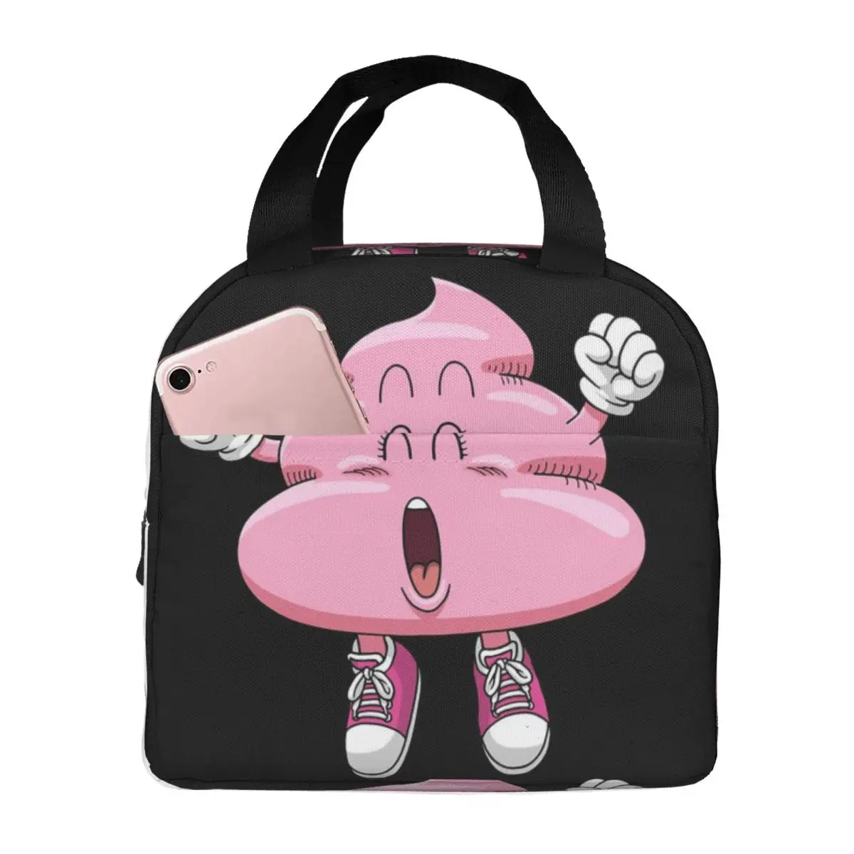 Dr Slump Arale's Pink Poop Сумки для обеда Изолированная коробка для бенто Портативная сумка для обеда Многоразовая термосумка-холодильник для женщин и детей
Dr Slump Arale's Pink Poop Сумки для обеда Изолированная коробка для бенто Портативная сумка для обеда Многоразовая термосумка-холодильник для женщин и детей