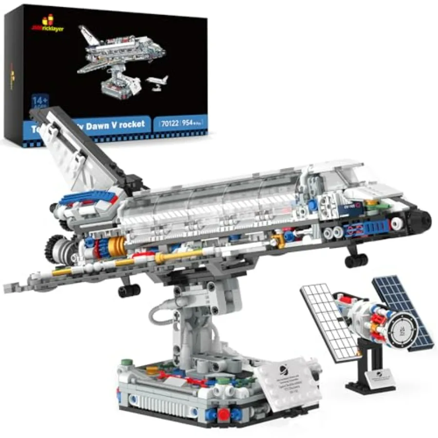 Space Shuttle Building Sets for Adult Airplane Spaceship Space Toys for Teens Gifts for Adults Boys Girls 8 9 10 11 12 13 14+ C
Space Shuttle Building Sets for Adult Airplane Spaceship Space Toys for Teens Gifts for Adults Boys Girls 8 9 10 11 12 13 14+ C