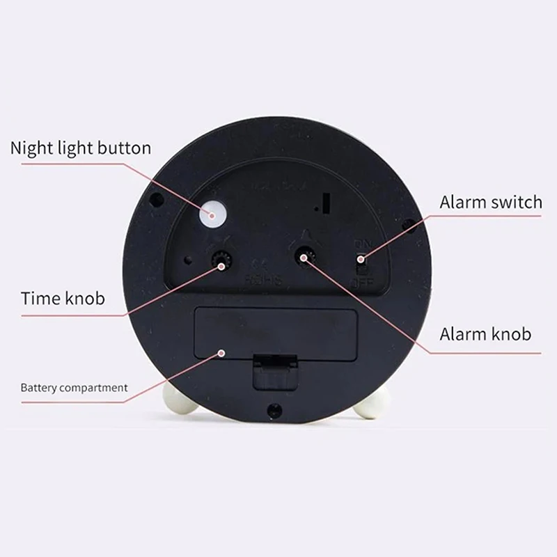 Alarm Clock For Students Bedroom Children's Room Desktop Clock Quiet Cute Creative Children's Small Alarm Clock
Alarm Clock For Students Bedroom Children's Room Desktop Clock Quiet Cute Creative Children's Small Alarm Clock