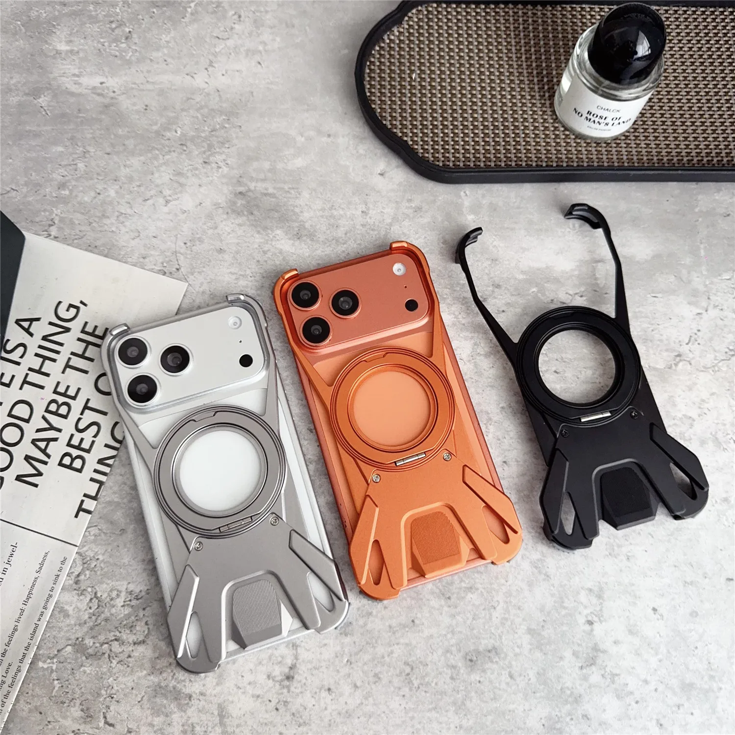 High-end Aluminum Alloy Case for iPhone 17 Pro Max 16 Pro Max 15 Pro Max Metal Anti-Drop Magnetic Bumper Ring Stand Cover
High-end Aluminum Alloy Case for iPhone 17 Pro Max 16 Pro Max 15 Pro Max Metal Anti-Drop Magnetic Bumper Ring Stand Cover