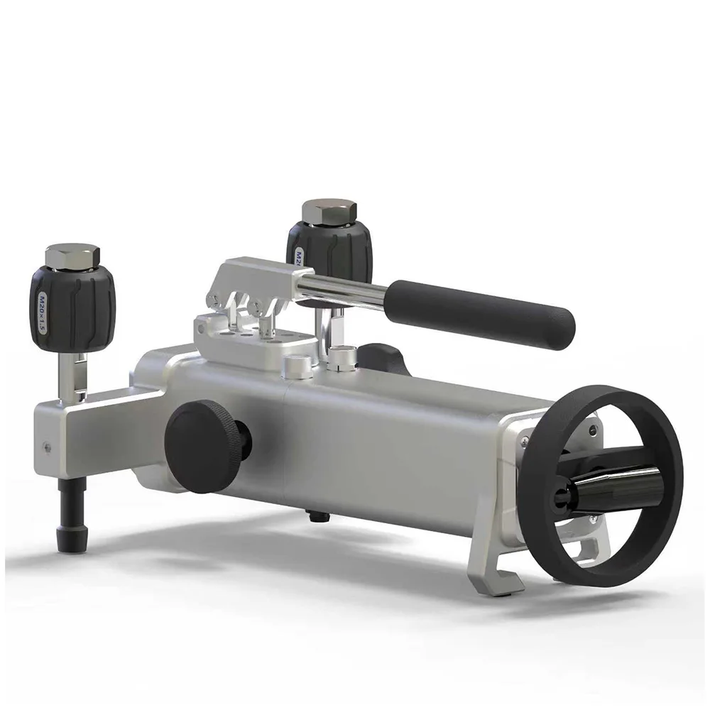 YH160SW On-site Water Pressure Calibrator Comparator Manual Pressure Source Field Handheld Hydraulic Pressure Pump (0~40)MPa