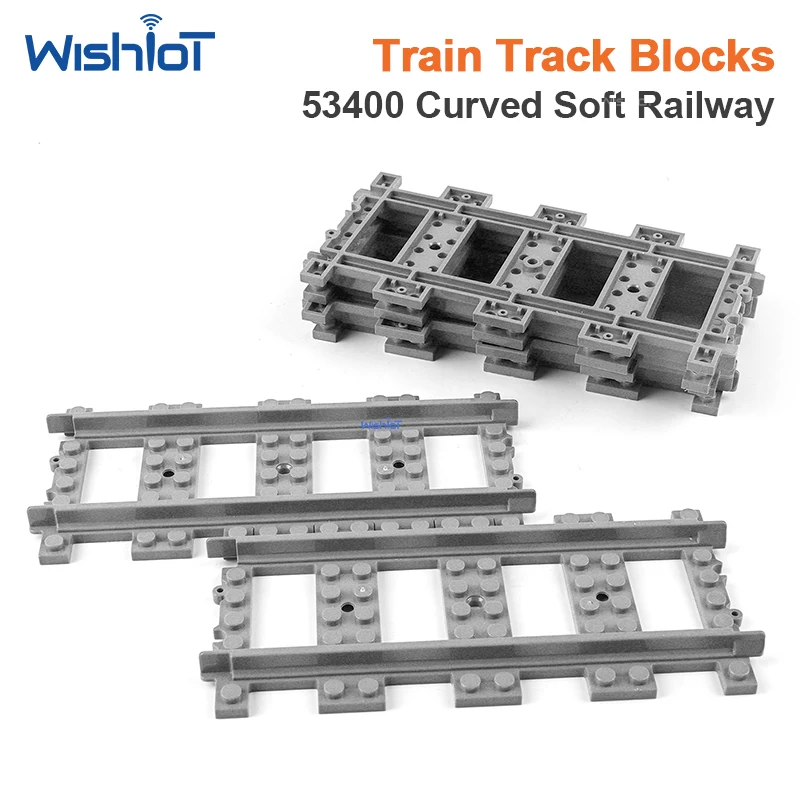 5pcs 53400 Building Blocks City Trains Tracks Soft Curved Rails Tracks Remote Control Furcal MOC Creative Railways Toys
5pcs 53400 Building Blocks City Trains Tracks Soft Curved Rails Tracks Remote Control Furcal MOC Creative Railways Toys