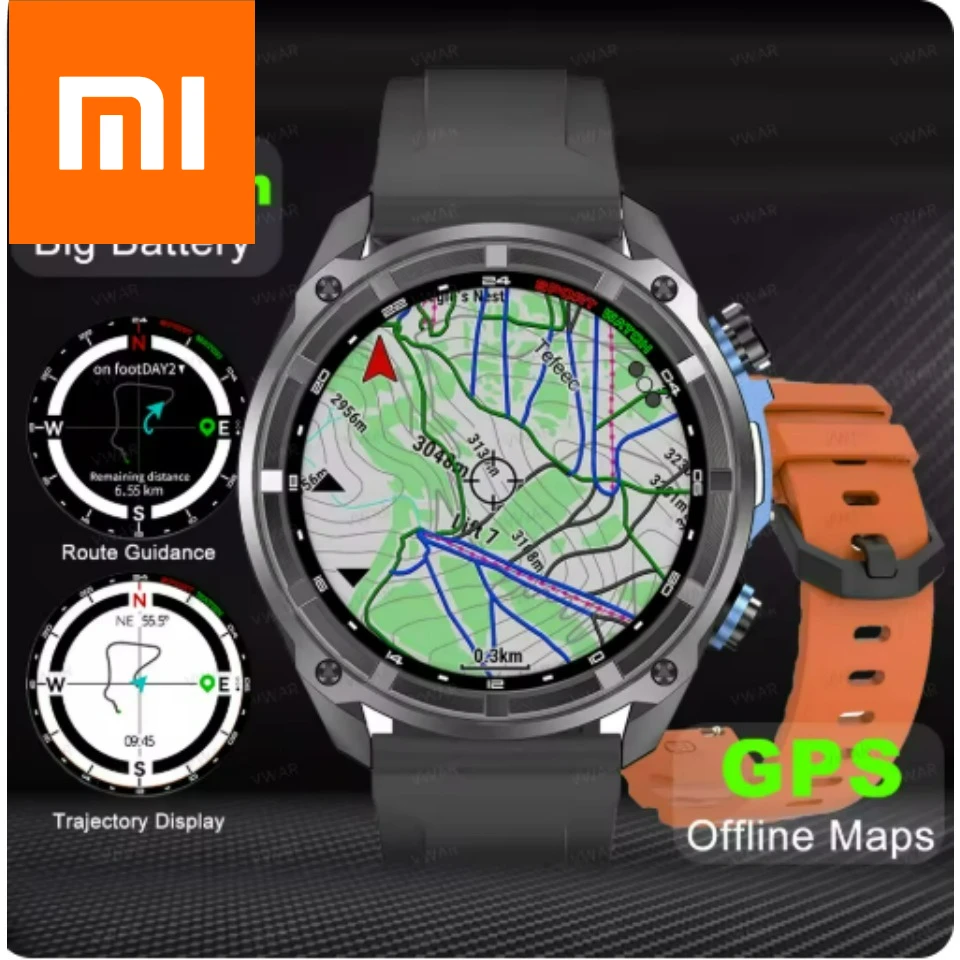 Смарт-часы Xiaomi с GPS и картами автономной памяти, 4 ГБ, видеоплеер, военные спортивные умные часы для мужчин, водонепроницаемые для плавания, 30 м, AMOLED
Смарт-часы Xiaomi с GPS и картами автономной памяти, 4 ГБ, видеоплеер, военные спортивные умные часы для мужчин, водонепроницаемые для плавания, 30 м, AMOLED