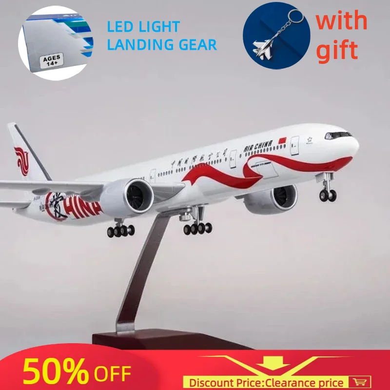 Новый 47 см 1/157 самолет 777 B777 Dreamliner Air China Airlines Модель W Light & W Литой под давлением пластиковый полимерный самолет Декор
Новый 47 см 1/157 самолет 777 B777 Dreamliner Air China Airlines Модель W Light & W Литой под давлением пластиковый полимерный самолет Декор