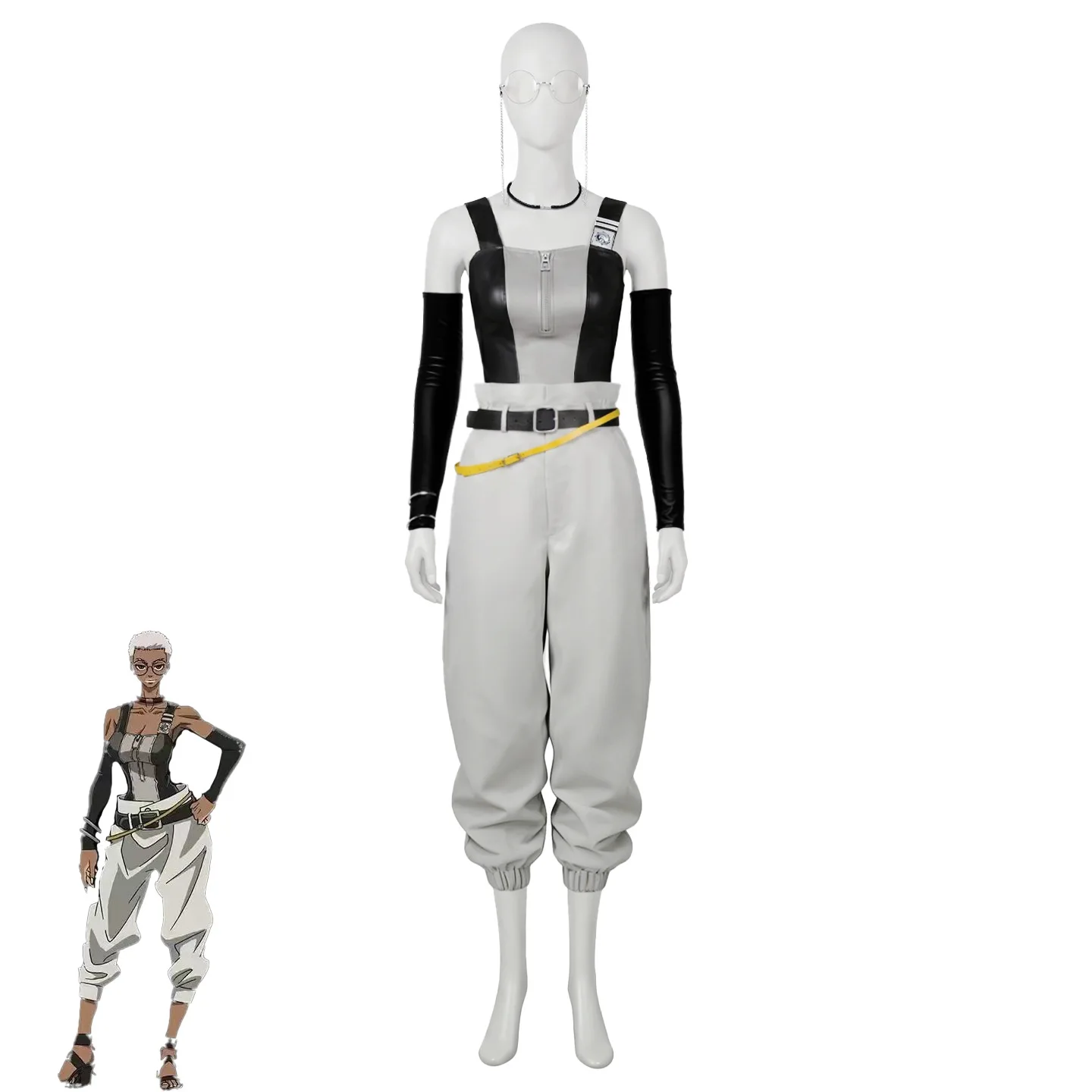 Gachiakuta Semiu Grier Cosplay Costume with Gloves Anime Character Halloween Masquerade Performance Clothes for Adults
Gachiakuta Semiu Grier Cosplay Costume with Gloves Anime Character Halloween Masquerade Performance Clothes for Adults