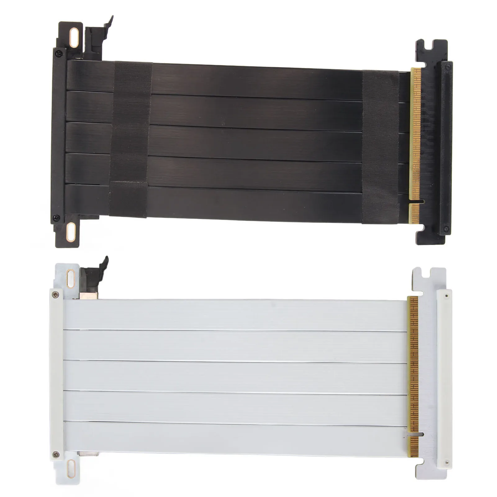 1Pc PCIE 4.0 X16 Riser Cable High Speed Flexible Double Sided 180 Degree GPU Graphics Card Extension Cable for 4090 for 7900 XT
1Pc PCIE 4.0 X16 Riser Cable High Speed Flexible Double Sided 180 Degree GPU Graphics Card Extension Cable for 4090 for 7900 XT