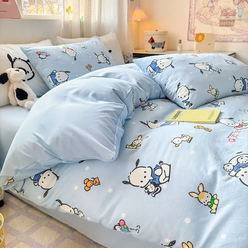 New Kawaii Hello Kitty Sanrio AnimeKuromi Winter Thickened Single both bed Plus Velvet Soft Quilt Cute Cartoon Cinnamoroll Warn
New Kawaii Hello Kitty Sanrio AnimeKuromi Winter Thickened Single both bed Plus Velvet Soft Quilt Cute Cartoon Cinnamoroll Warn