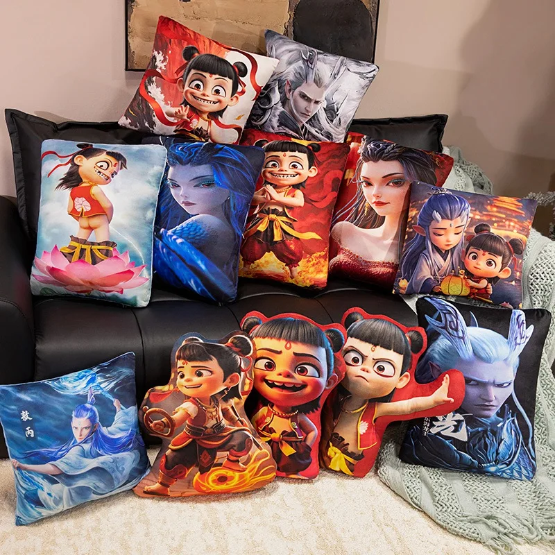 38-48CM New Movie Anime Characters Plush Pillow Ne Zha Plush Toy 3D Printing Pillow Cushion Nice Fans Collection Gift
38-48CM New Movie Anime Characters Plush Pillow Ne Zha Plush Toy 3D Printing Pillow Cushion Nice Fans Collection Gift