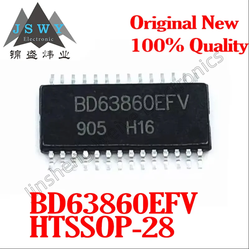 (5/20 pieces) BD63860EFV BD63860 HSSOP-28 Stepper Motor Driver Chip Brand New Original Stock Fast Shipping Electronic Components
(5/20 pieces) BD63860EFV BD63860 HSSOP-28 Stepper Motor Driver Chip Brand New Original Stock Fast Shipping Electronic Components