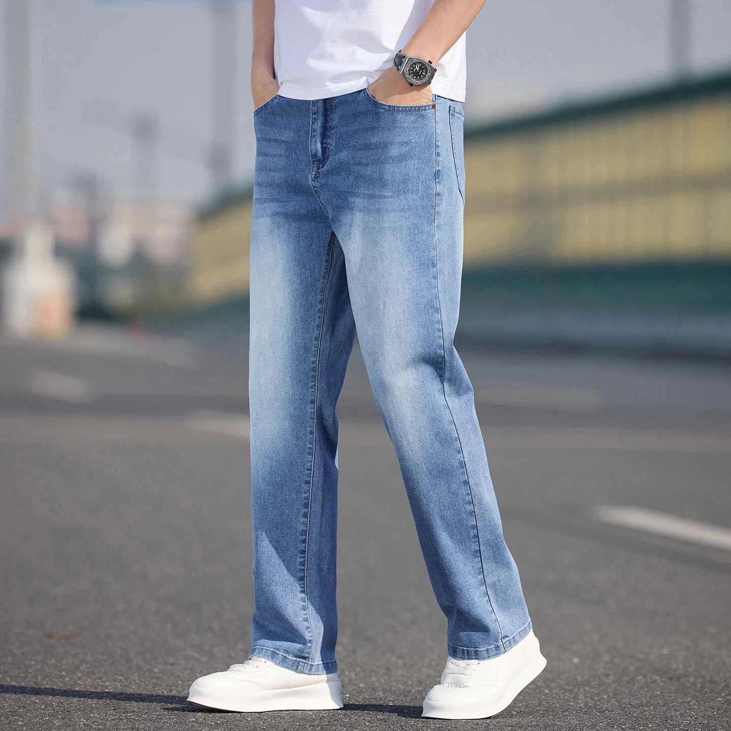 2026 summer men's High Quality Trousers men Breathable High Quaity cotton jeans Classic Denim straight Jeans Male spring
2026 summer men's High Quality Trousers men Breathable High Quaity cotton jeans Classic Denim straight Jeans Male spring