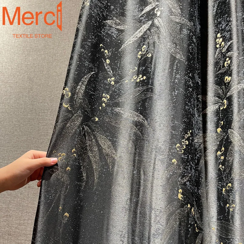 Высококачественные вышитые золотые шелковые нити, жаккардовые плотные шторы для спальни, гостиной, современное окно по индивидуальному заказу
Высококачественные вышитые золотые шелковые нити, жаккардовые плотные шторы для спальни, гостиной, современное окно по индивидуальному заказу