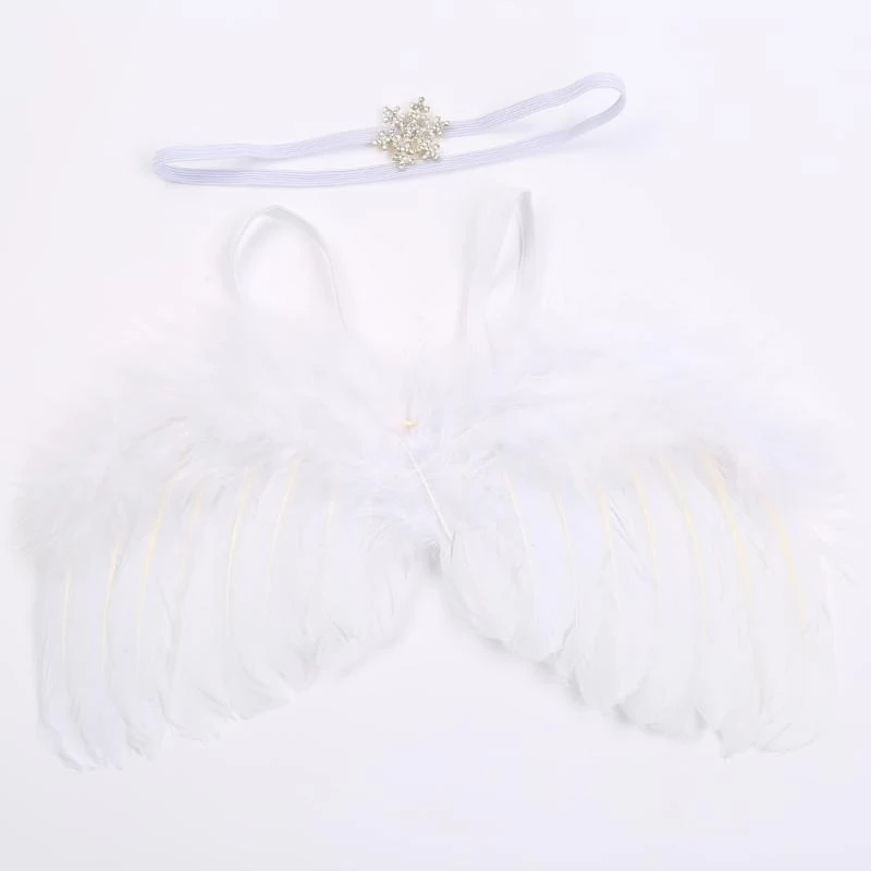 Soft Newborn Baby Angel Set Angel Baby Wing & Headband Outfit Baby Photo
Soft Newborn Baby Angel Set Angel Baby Wing & Headband Outfit Baby Photo