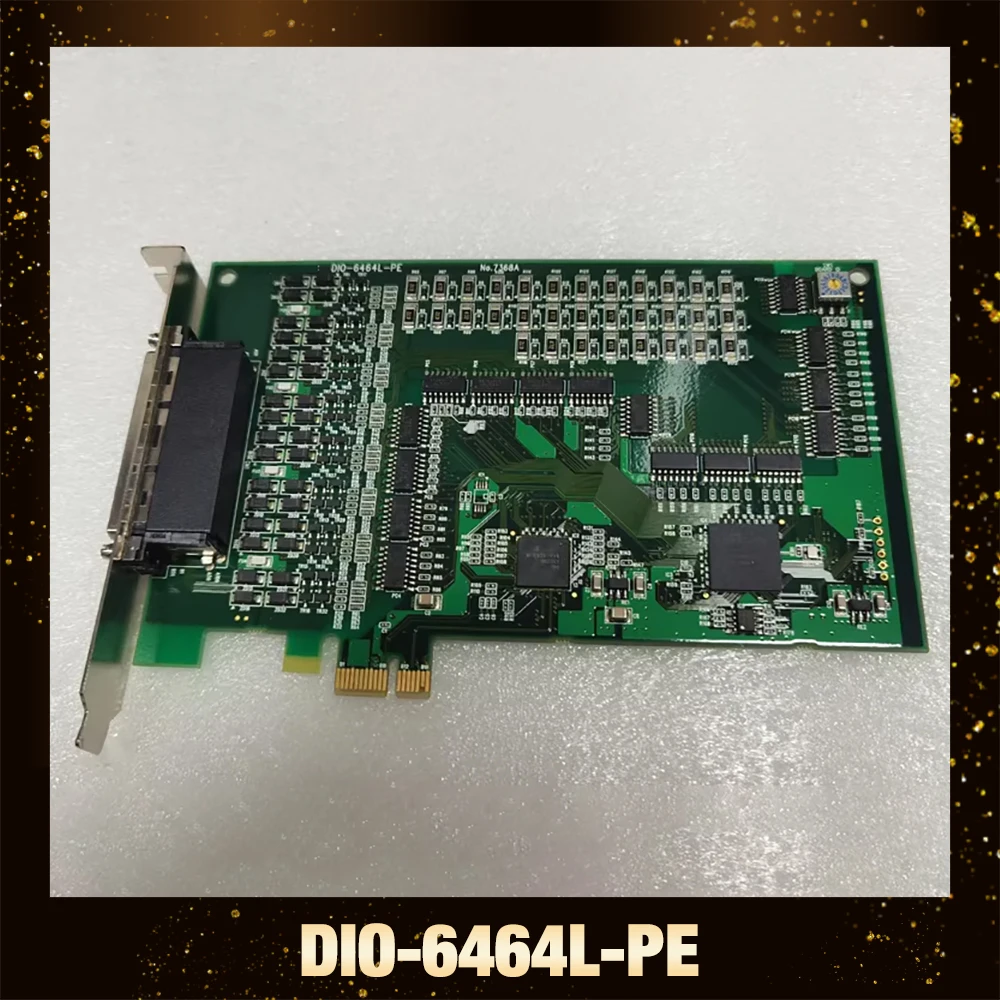 Для CONTEC DIO-6464L-PE NO.7368 Карта ввода-вывода данных Интерфейс PCI-E
Для CONTEC DIO-6464L-PE NO.7368 Карта ввода-вывода данных Интерфейс PCI-E