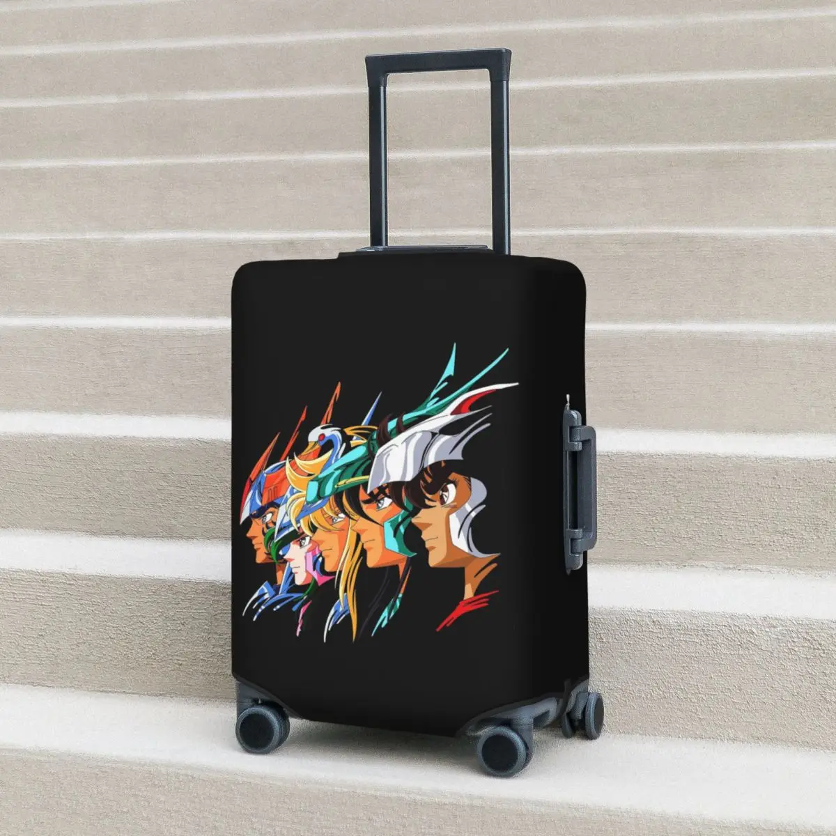 Knights Of The Zodiac Caballeros Del Zodiaco Bronze Saints Suitcase Cover Protection Elastic Trip Luggage Protector Covers
Knights Of The Zodiac Caballeros Del Zodiaco Bronze Saints Suitcase Cover Protection Elastic Trip Luggage Protector Covers