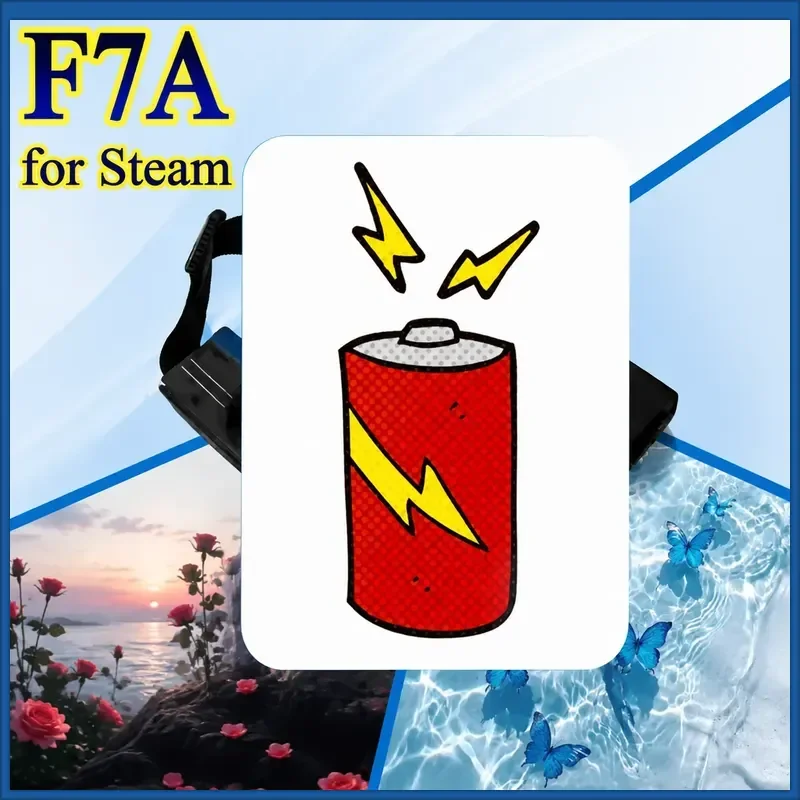 F7A 5200mAh 7.7V Lithium Polymer Replacement Battery Suitable for Steam Deck Handheld Game Controller Rechargeable Battery
F7A 5200mAh 7.7V Lithium Polymer Replacement Battery Suitable for Steam Deck Handheld Game Controller Rechargeable Battery
