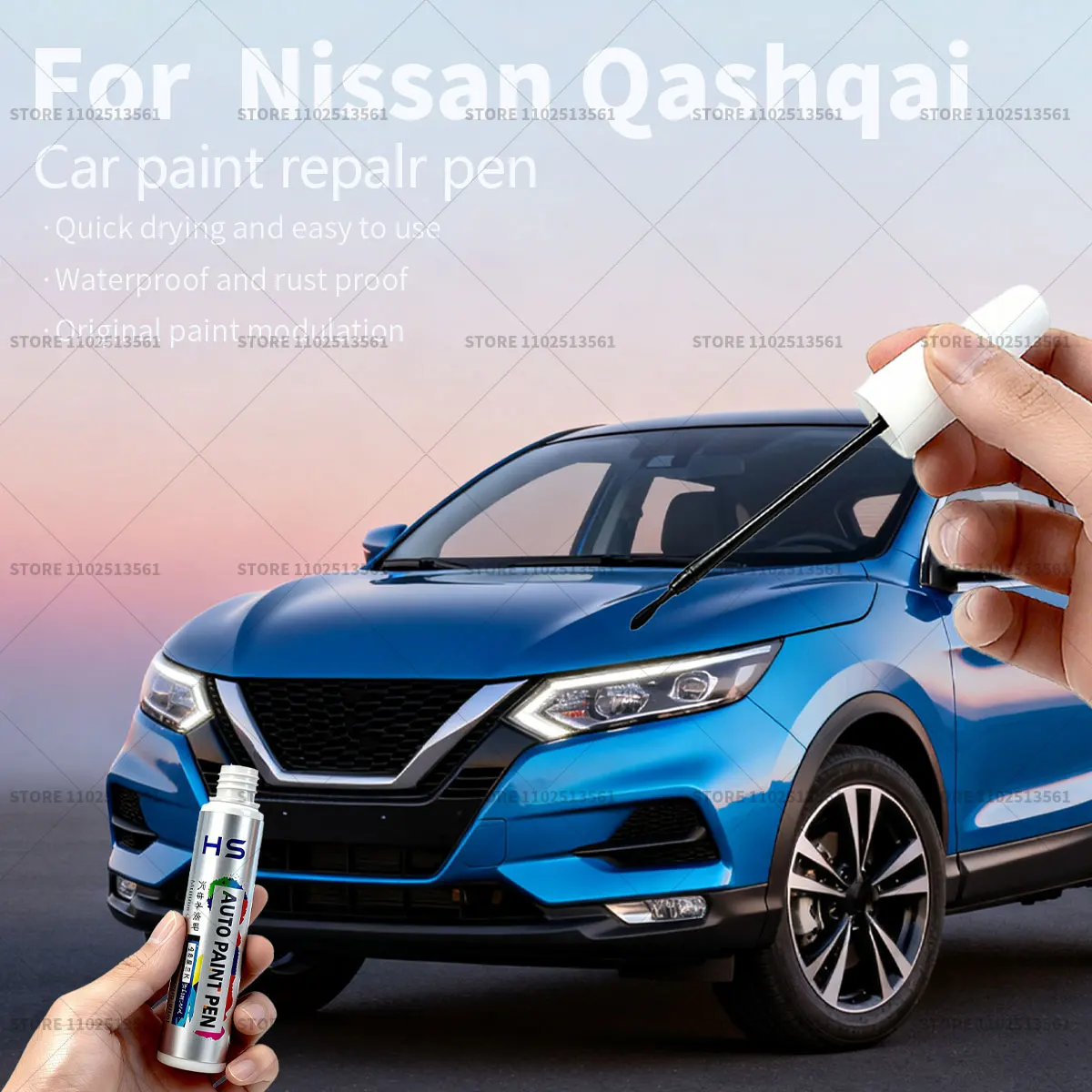 Car Paint Repair Pen For Nissan Qashqai/Rogue Sport Touch Up Scratch Remover DIY Auto Accessories Silver k23 White QX1 Red NAH
Car Paint Repair Pen For Nissan Qashqai/Rogue Sport Touch Up Scratch Remover DIY Auto Accessories Silver k23 White QX1 Red NAH
