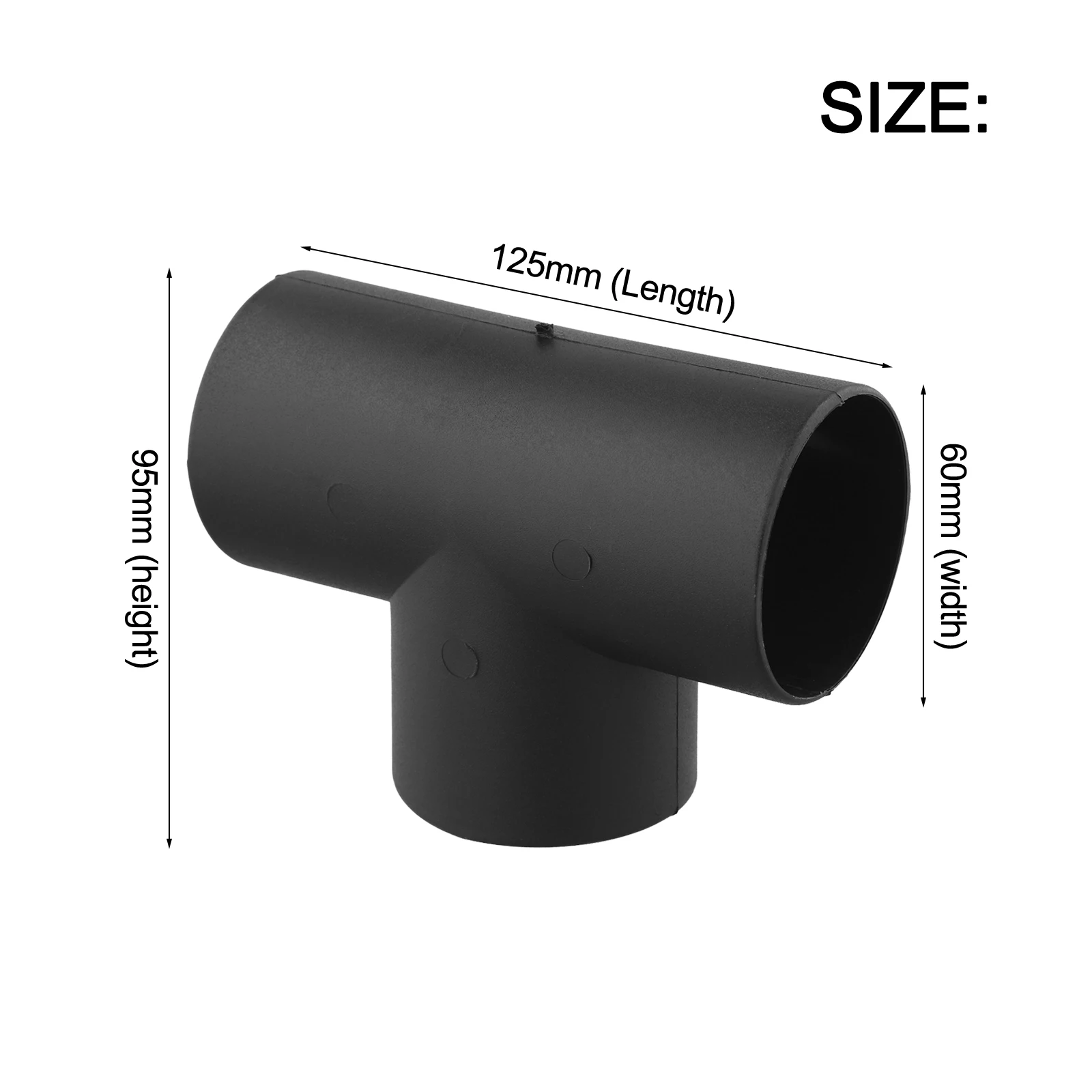 T Piece Outlet Connector Black Controlled Air Flow Plastic For Webasto Diesel Heater Easily Install Elegant Design
T Piece Outlet Connector Black Controlled Air Flow Plastic For Webasto Diesel Heater Easily Install Elegant Design