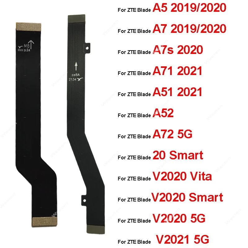 Гибкий кабель материнской платы для ZTE Blade 20 Smart A5 A7 A7S 2019 2020 A51 A52 A71 A7030 V2020 V2021 Vita Smart LCD Display Flex Ribbon
Гибкий кабель материнской платы для ZTE Blade 20 Smart A5 A7 A7S 2019 2020 A51 A52 A71 A7030 V2020 V2021 Vita Smart LCD Display Flex Ribbon