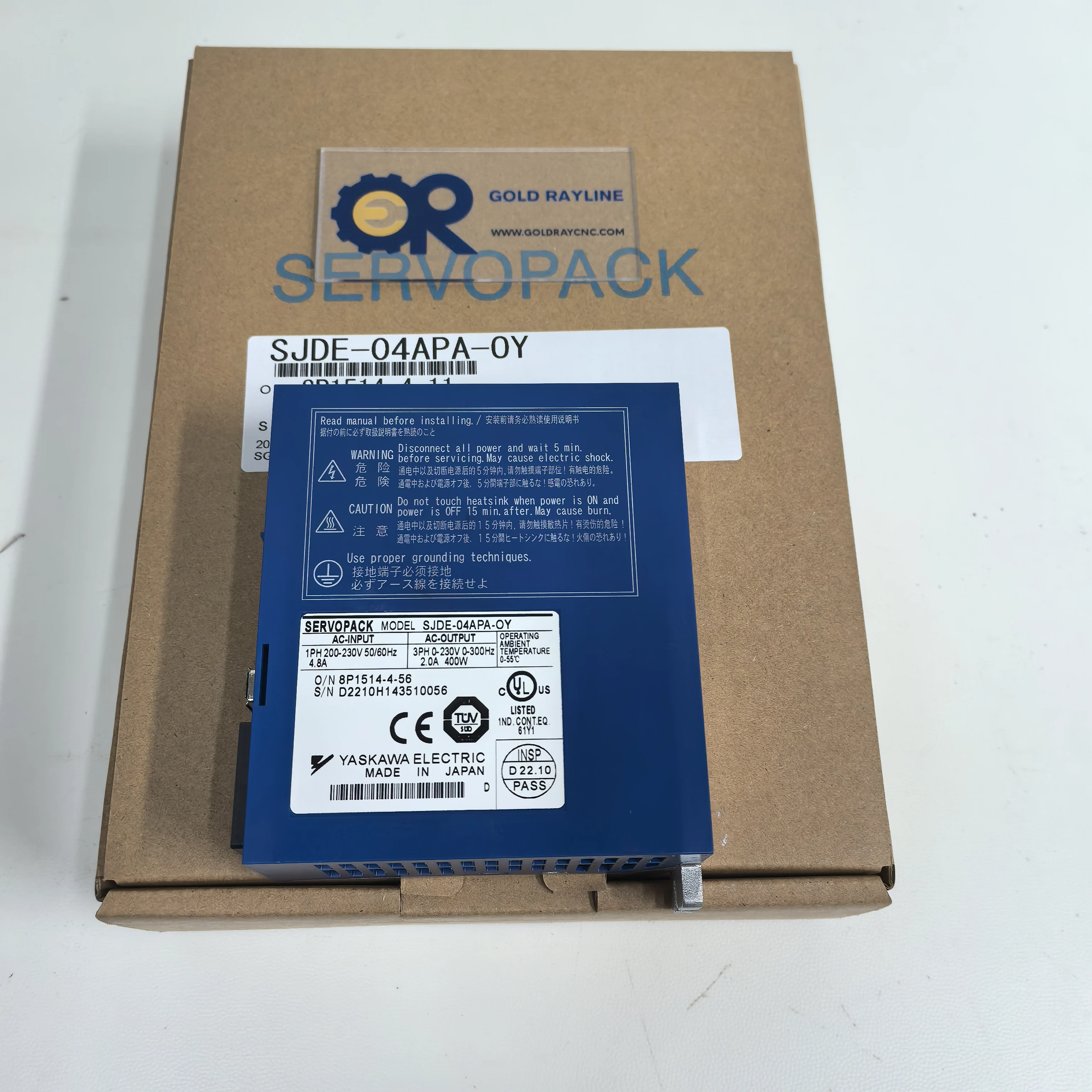 New SJDE-04APA-OY Yaskawa Servo Drive In Stock Fast Shipping
New SJDE-04APA-OY Yaskawa Servo Drive In Stock Fast Shipping