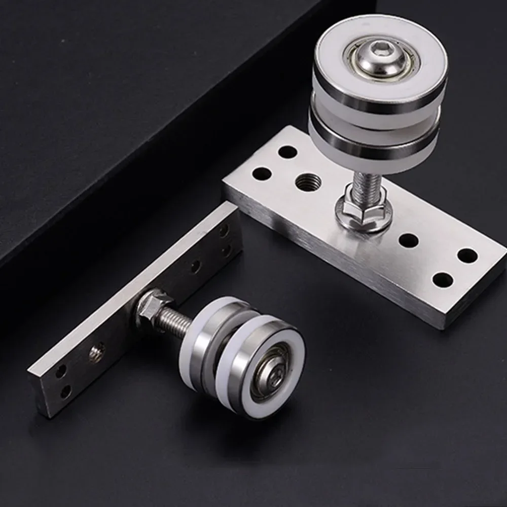 Heavy Duty Folding Door Hanger Wheel Set For Hotel Partition Stainless Steel Swivel Roller Track System
Heavy Duty Folding Door Hanger Wheel Set For Hotel Partition Stainless Steel Swivel Roller Track System