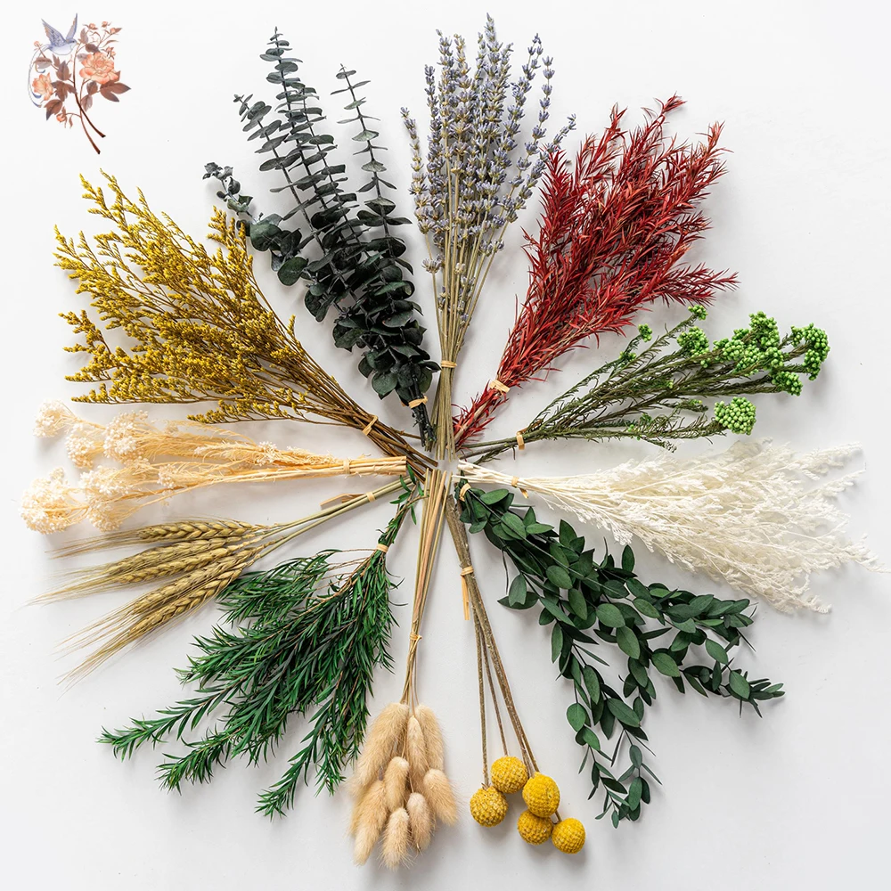 Handmade Dried Flower Bouquet DIY Set Fragrant Lavender Eucalyptus Home Wedding Vase Filler Decor Craft Gift Box Floral Material
Handmade Dried Flower Bouquet DIY Set Fragrant Lavender Eucalyptus Home Wedding Vase Filler Decor Craft Gift Box Floral Material