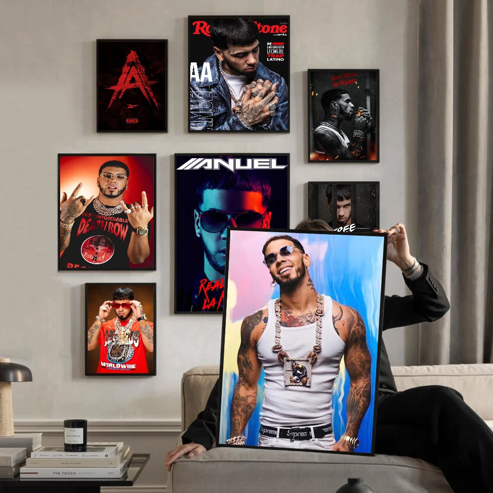 Anuel AA Self-adhesive Art Poster Whitepaper Prints Posters Artwork Home Decor
Anuel AA Self-adhesive Art Poster Whitepaper Prints Posters Artwork Home Decor