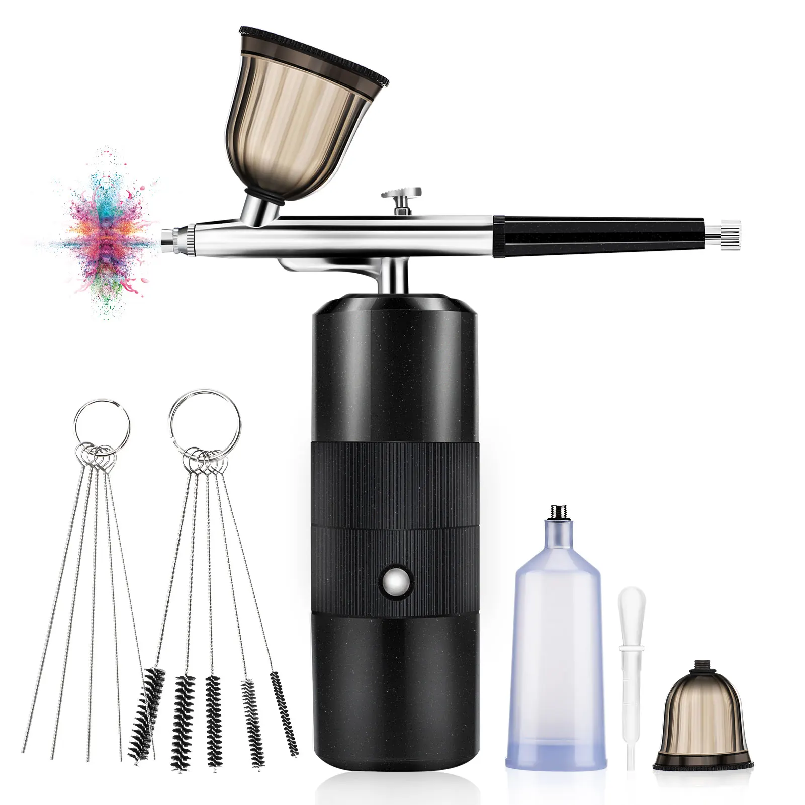 Barber Tattoos Airbrush Kit Portable USB Rechargeable Hair Nail Makeup Paint Spray Gun Cordless Compressor Airbrush
Barber Tattoos Airbrush Kit Portable USB Rechargeable Hair Nail Makeup Paint Spray Gun Cordless Compressor Airbrush