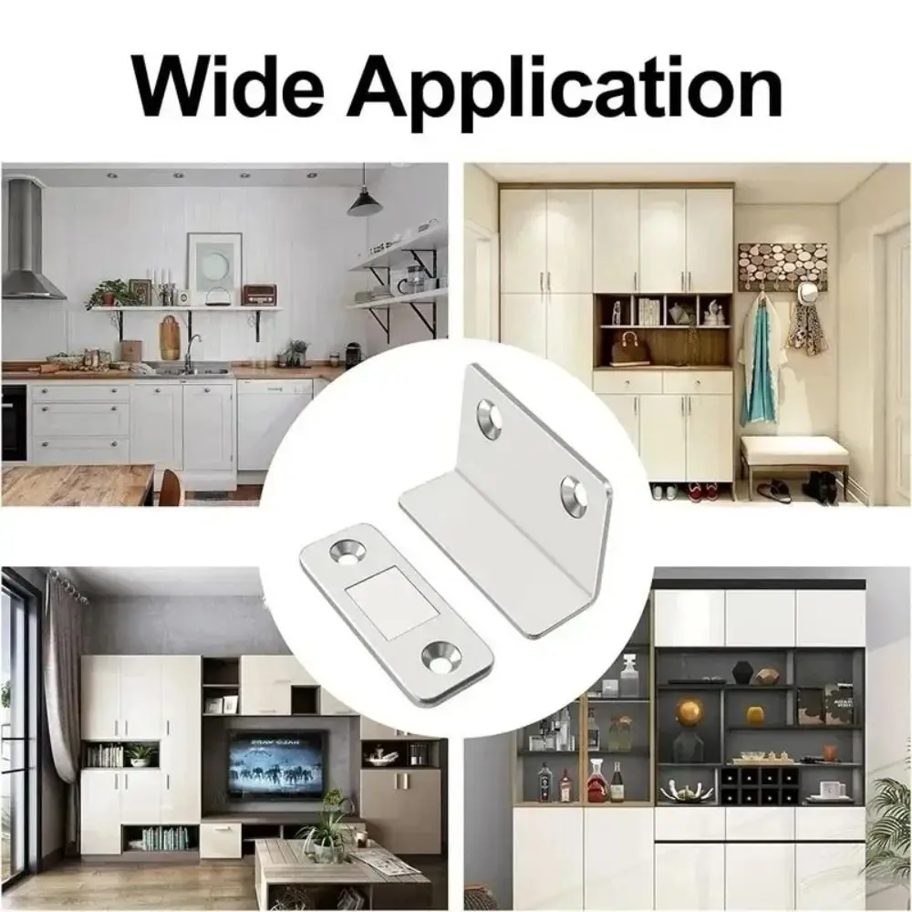 Strong Magnetic Force Magnetic Door Catch Durable Material Stable Design Magnet Cabinet Catch Simple Appearance Long-Lasting
Strong Magnetic Force Magnetic Door Catch Durable Material Stable Design Magnet Cabinet Catch Simple Appearance Long-Lasting