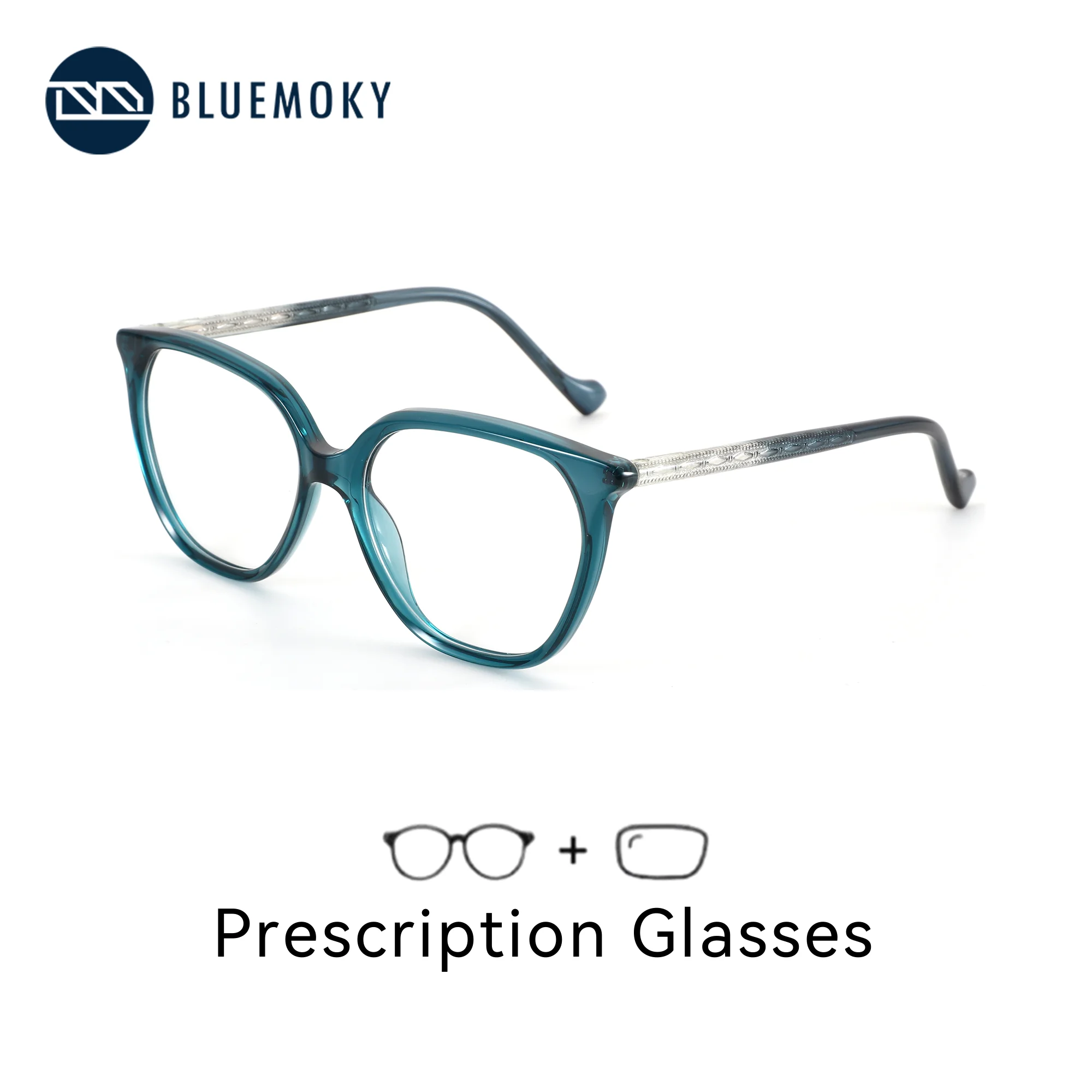 BLUEMOKY Fashion Acetate Butterfly Prescription Glasses For Women Astigmatic Anti Blue Light Progressive/Myopia Optical Glasses
BLUEMOKY Fashion Acetate Butterfly Prescription Glasses For Women Astigmatic Anti Blue Light Progressive/Myopia Optical Glasses