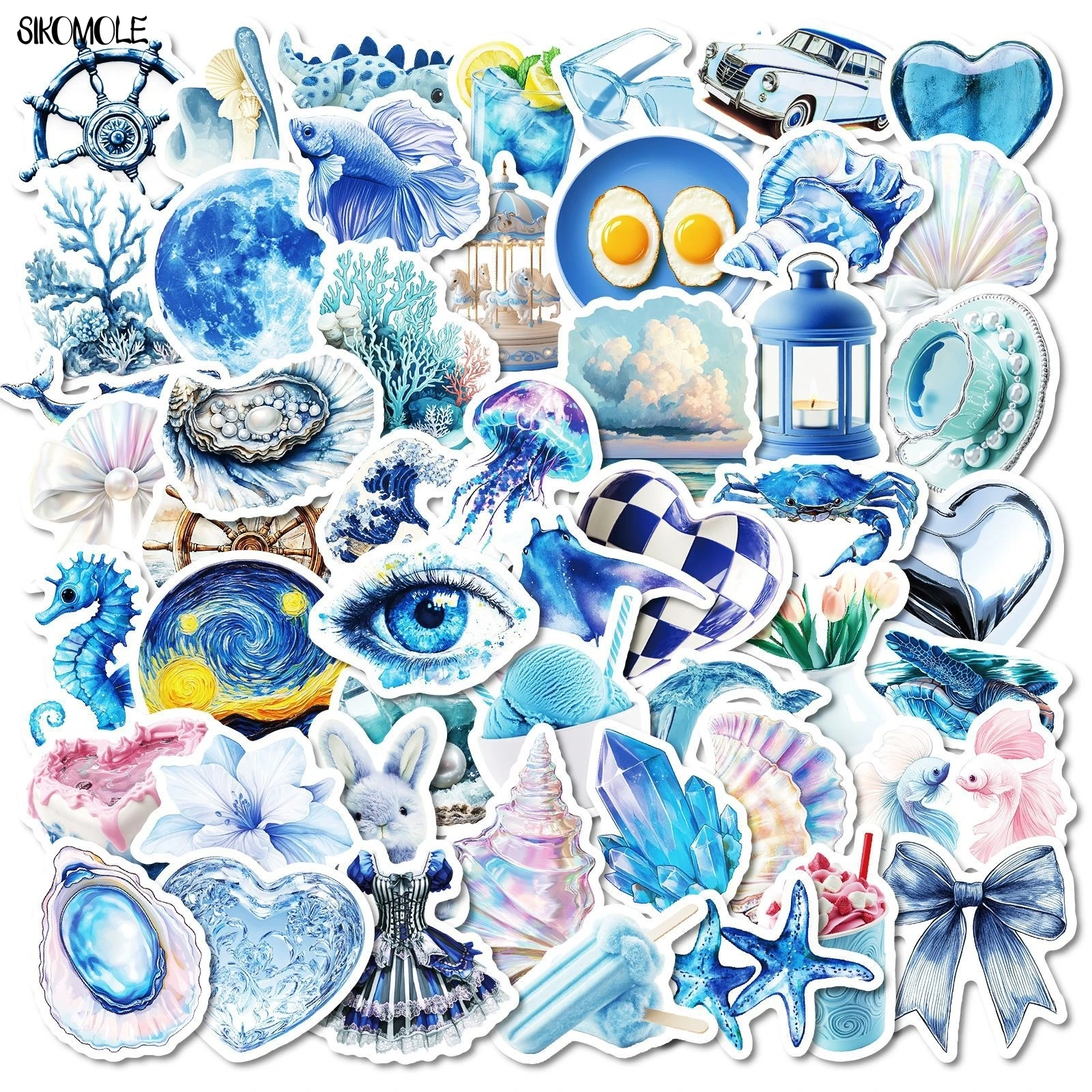 10/30/50pcs Colorful Cartoon Dreamy Blue Sticker INS For DIY Phone Laptop Guitar Travel Luggage Skateboard Toy Graffiti Sticker
10/30/50pcs Colorful Cartoon Dreamy Blue Sticker INS For DIY Phone Laptop Guitar Travel Luggage Skateboard Toy Graffiti Sticker