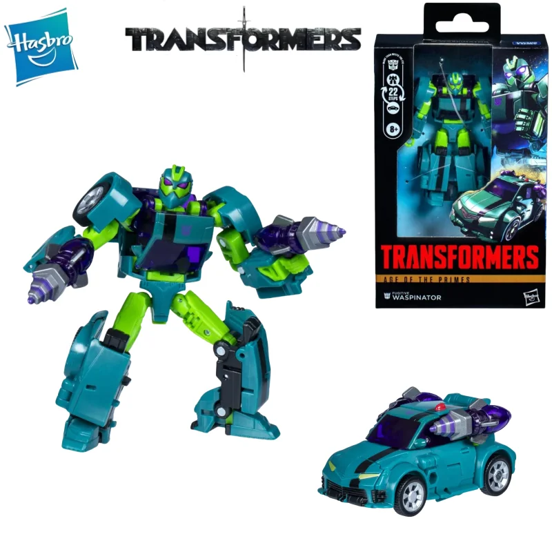 In Stock Takara Tomy Transformers Toy AGE OF THE PRIMES Deluxe Class Waspinator Anime Action Figure Robot Collection Hobby Gift
In Stock Takara Tomy Transformers Toy AGE OF THE PRIMES Deluxe Class Waspinator Anime Action Figure Robot Collection Hobby Gift