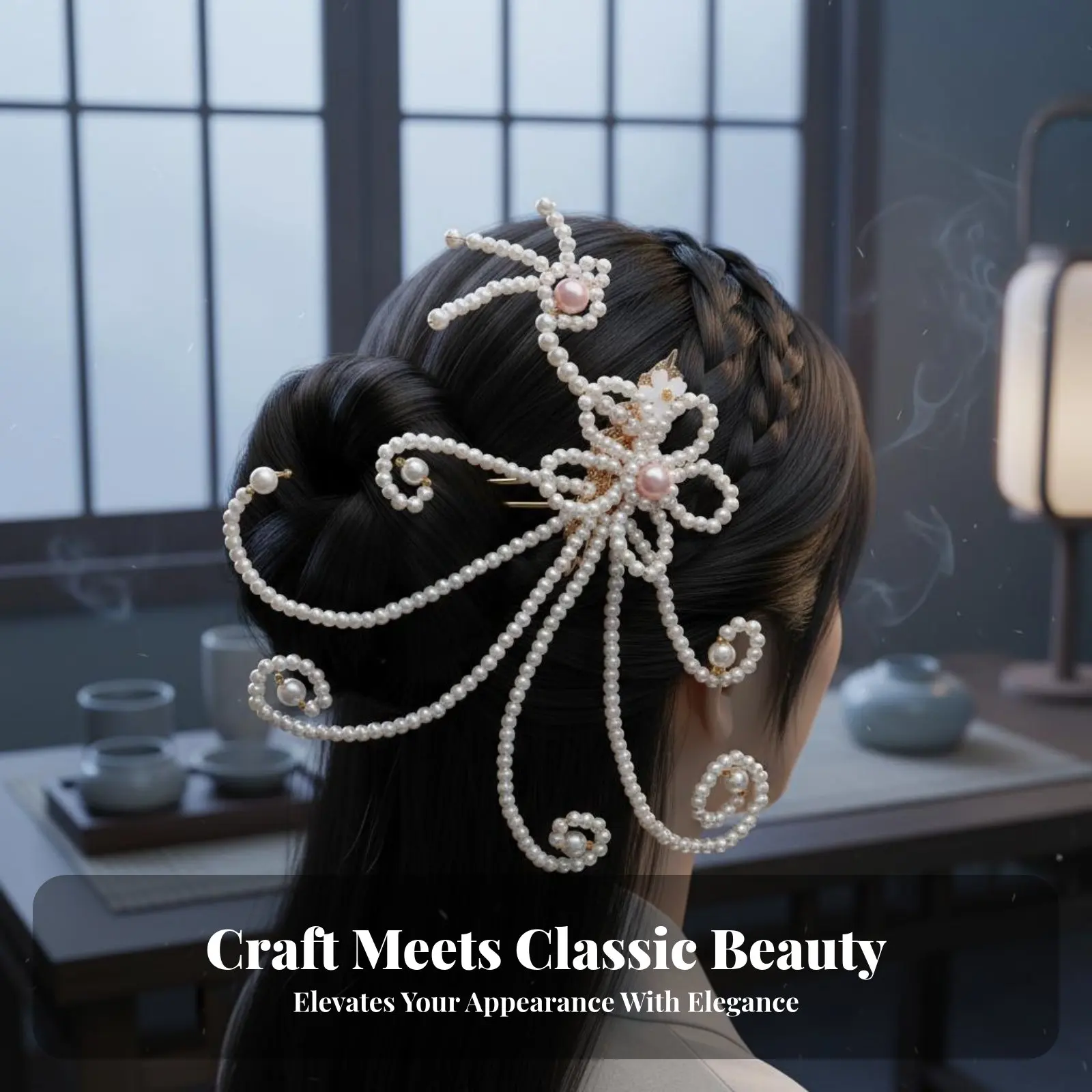 Chinese Traditional Hair Accessory Fairy-Like Design Feather Tassel Hair Comb Chinese Traditional Hairpin Handmade Chinese
Chinese Traditional Hair Accessory Fairy-Like Design Feather Tassel Hair Comb Chinese Traditional Hairpin Handmade Chinese