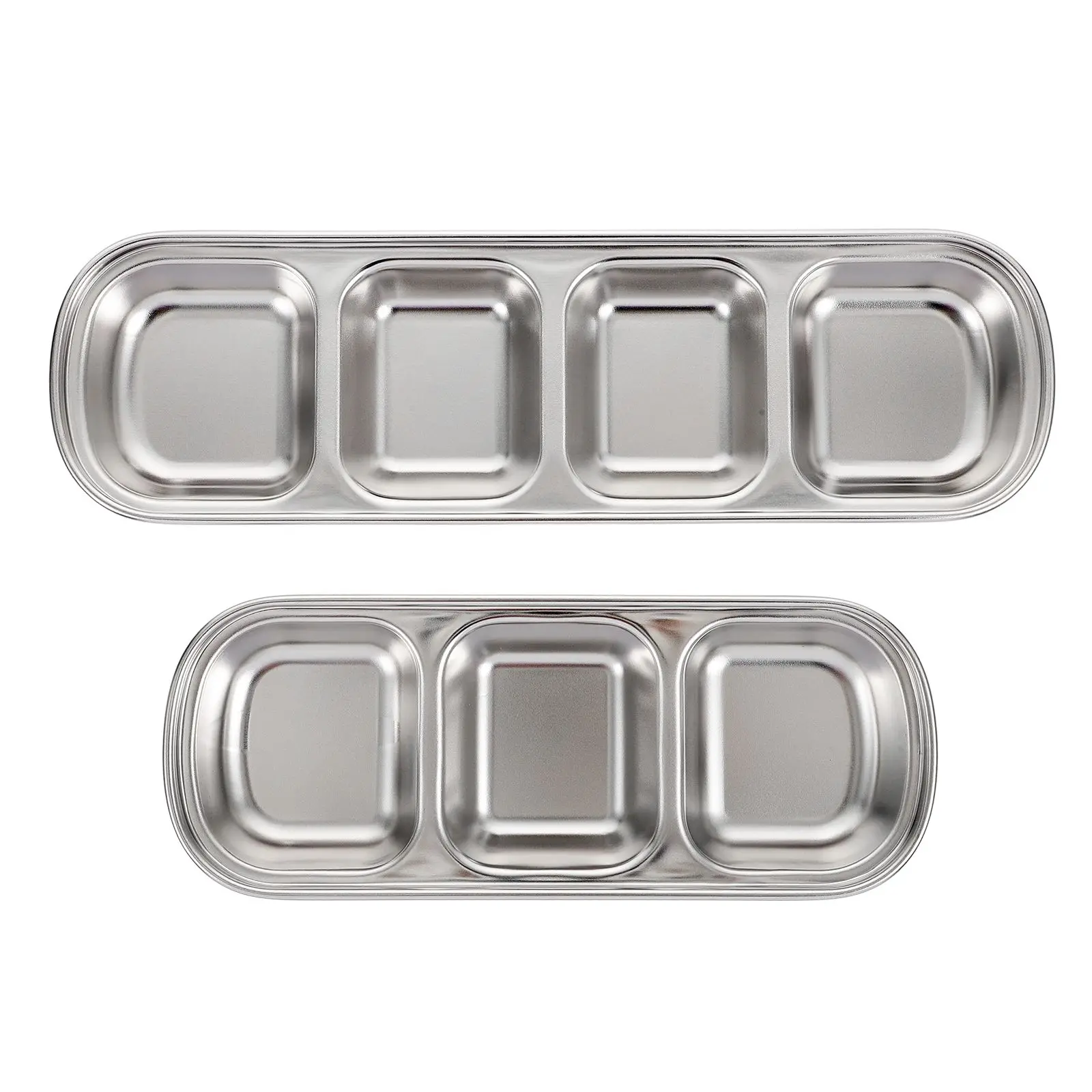 2Pcs Pet Stainless Steel Multi grid Plate Feeding Tray for Cats Dogs Easy Clean Durable Food Pet Accessory Water Bowls
2Pcs Pet Stainless Steel Multi grid Plate Feeding Tray for Cats Dogs Easy Clean Durable Food Pet Accessory Water Bowls
