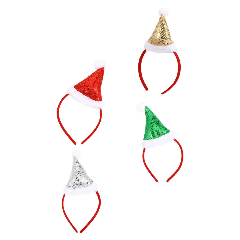 Набор из 4 элегантных рождественских шапок с пайетками, праздничные головные уборы ручной работы с детальным дизайном, подарок для родственников на Рождество
Набор из 4 элегантных рождественских шапок с пайетками, праздничные головные уборы ручной работы с детальным дизайном, подарок для родственников на Рождество