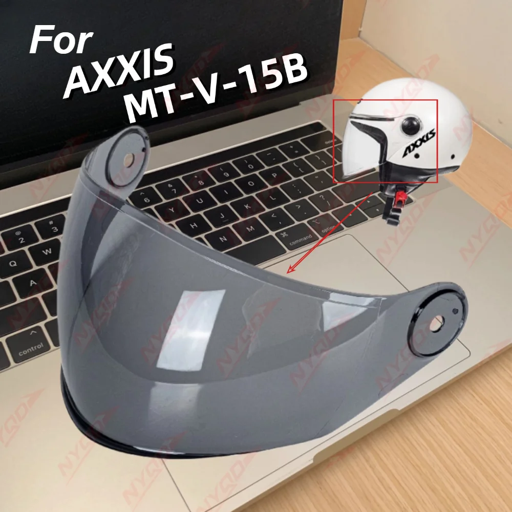 For AXXIS MT-V-15B Motorcycle Riding Helmet High-Definition Transparent Scratch Resistant Open Helmet Original Lens Accessories
For AXXIS MT-V-15B Motorcycle Riding Helmet High-Definition Transparent Scratch Resistant Open Helmet Original Lens Accessories