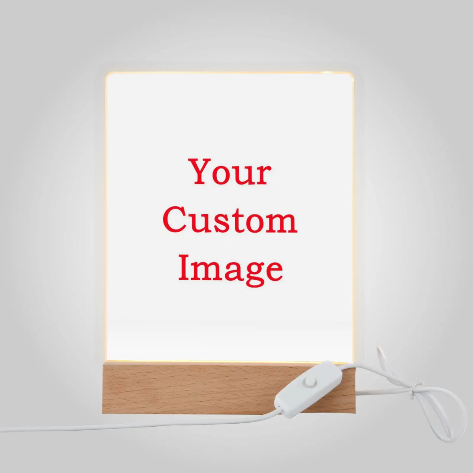 Personalized Photo LED Night Light Wooden Base Customized Pictures Text USB Table Lamp Anniversary Birthday Christmas Lover Gift
Personalized Photo LED Night Light Wooden Base Customized Pictures Text USB Table Lamp Anniversary Birthday Christmas Lover Gift
