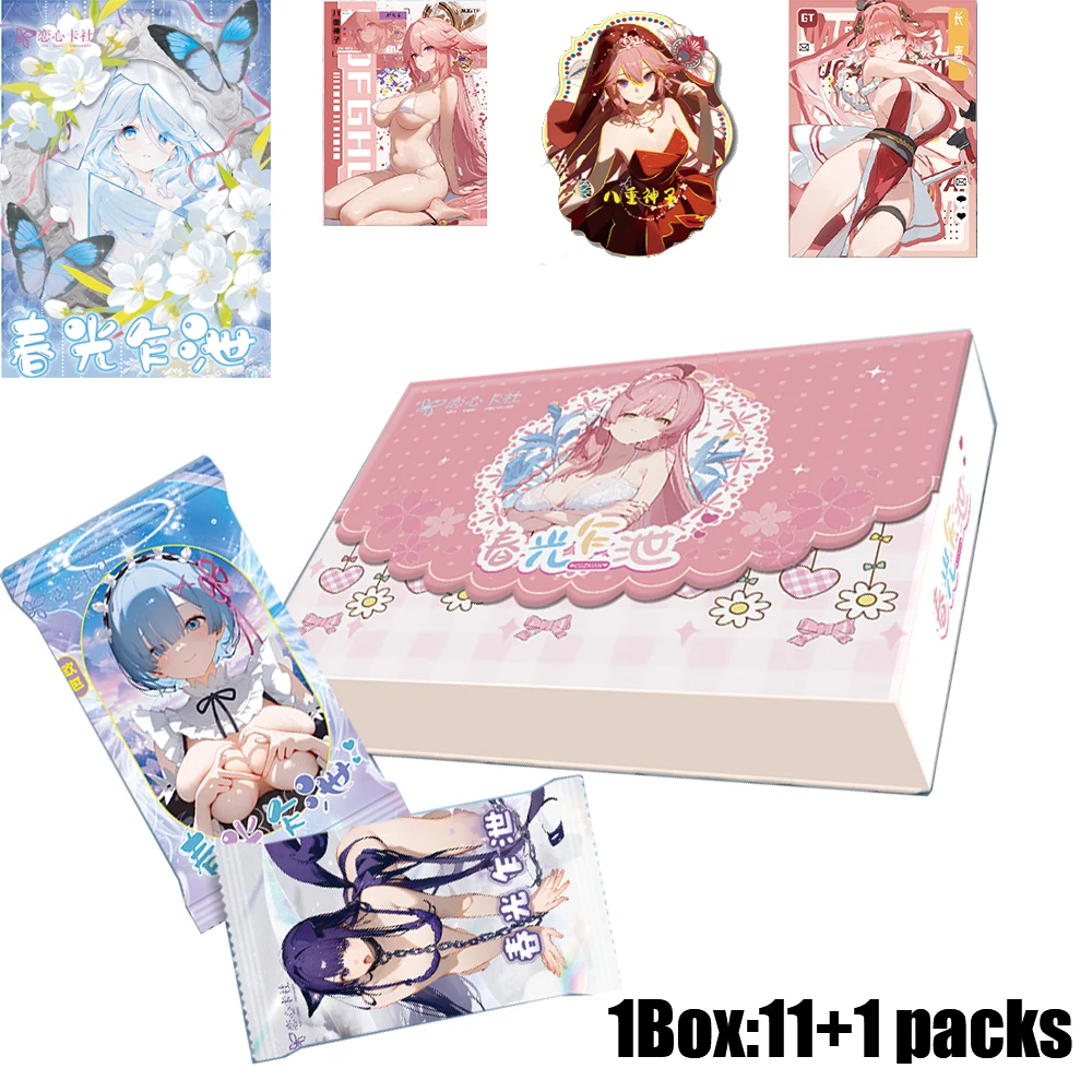 New Goddess Story Chun Guang Zha Xie Коллекционные карты Аниме Девушка Купальник Бикини Карты Booster Box Doujin Игрушка и хобби Подарок
New Goddess Story Chun Guang Zha Xie Коллекционные карты Аниме Девушка Купальник Бикини Карты Booster Box Doujin Игрушка и хобби Подарок
