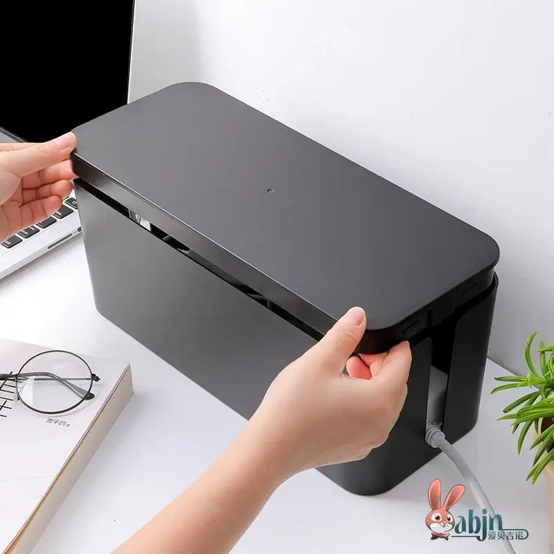 Desktop Cable Storage Box Organizer Data Cable Concer TV Soet Cover Decorative Plastic Wire Management Solution for Home
Desktop Cable Storage Box Organizer Data Cable Concer TV Soet Cover Decorative Plastic Wire Management Solution for Home