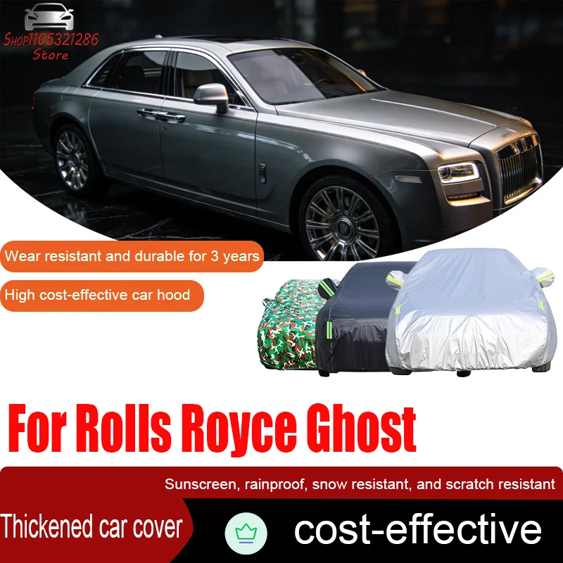 Full Car Cover For Rolls Royce Ghost Outdoor Use - Waterproof Snowproof Sunshade, Winter & Summer Auto Protection Accessories
Full Car Cover For Rolls Royce Ghost Outdoor Use - Waterproof Snowproof Sunshade, Winter & Summer Auto Protection Accessories