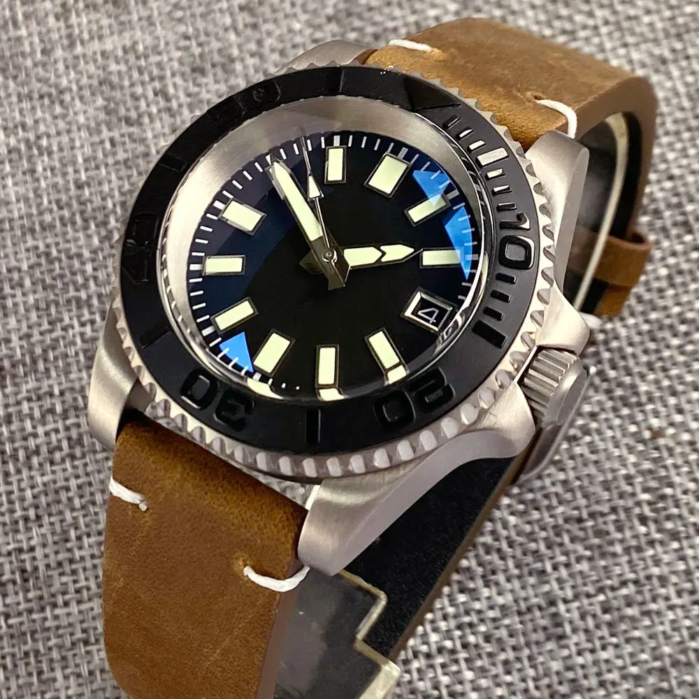 40mm 20bar Diving Tandorio Titanium Case NH35A PT5000 Luminous Men Auto Watch Domed Sapphire Crystal Rotating Bezel Light Weight
40mm 20bar Diving Tandorio Titanium Case NH35A PT5000 Luminous Men Auto Watch Domed Sapphire Crystal Rotating Bezel Light Weight